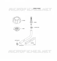 RESERVOIR CARBURANT/ROBINET pour Kawasaki FJ MOTORS