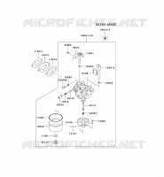 CARBURATEUR pour Kawasaki FJ MOTORS
