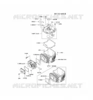 CULASSE/CARTER MOTEUR pour Kawasaki FJ MOTORS