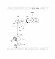 PISTON/VILEBREQUIN pour Kawasaki FJ MOTORS