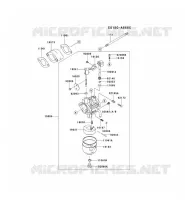 CARBURATEUR pour Kawasaki FJ MOTORS