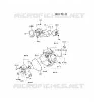 CULASSE/CARTER MOTEUR pour Kawasaki FJ MOTORS