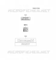 LABEL pour Kawasaki FR MOTORS