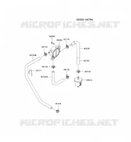 RESERVOIR CARBURANT/ROBINET pour Kawasaki FR MOTORS