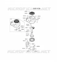 REFROIDISSEMENT pour Kawasaki FR MOTORS