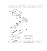 FILTRE &Agrave; AIR/POT D'&Egrave;CHAPPEMENT pour Kawasaki FR MOTORS