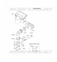 FILTRE &Agrave; AIR/POT D'&Egrave;CHAPPEMENT pour Kawasaki FR MOTORS
