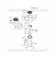 REFROIDISSEMENT pour Kawasaki FR MOTORS