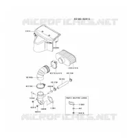 FILTRE &Agrave; AIR/POT D'&Egrave;CHAPPEMENT pour Kawasaki FR MOTORS
