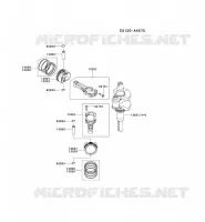 PISTON/VILEBREQUIN pour Kawasaki FR MOTORS