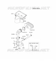 FILTRE &Agrave; AIR/POT D'&Egrave;CHAPPEMENT pour Kawasaki FR MOTORS