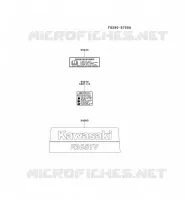 LABEL pour Kawasaki FR MOTORS