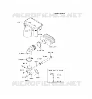 FILTRE &Agrave; AIR/POT D'&Egrave;CHAPPEMENT pour Kawasaki FR MOTORS