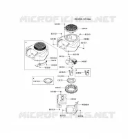 REFROIDISSEMENT pour Kawasaki FR MOTORS