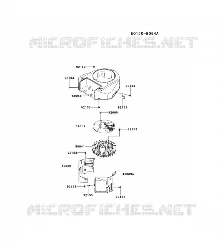 REFROIDISSEMENT Kawasaki Petits Moteurs FS FS481V FS MOTORS  FS481V-CS53