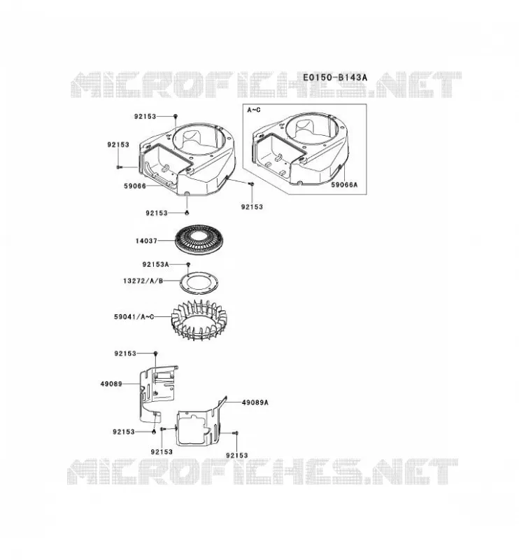 REFROIDISSEMENT Kawasaki Petits Moteurs FS FS481V FS MOTORS  FS481V-DS19