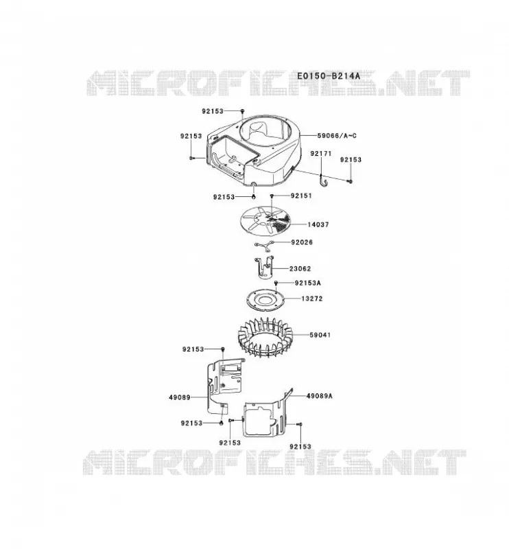 REFROIDISSEMENT Kawasaki Petits Moteurs FS FS541V FS MOTORS  FS541V-AS51
