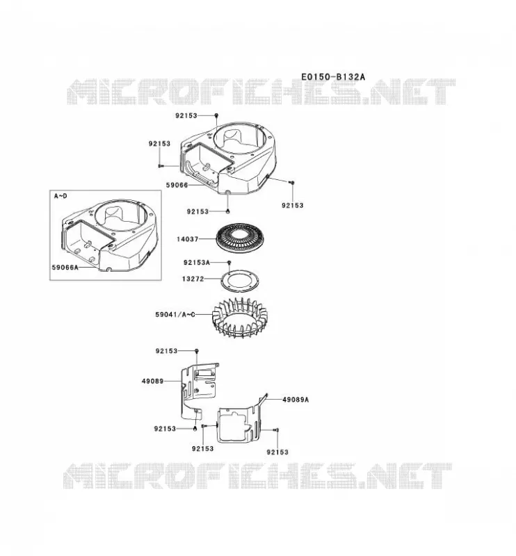 REFROIDISSEMENT Kawasaki Petits Moteurs FS FS541V FS MOTORS  FS541V-BS19
