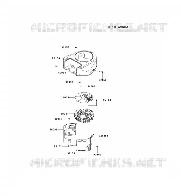 REFROIDISSEMENT Kawasaki Petits Moteurs FS FS541V FS MOTORS  FS541V-DS04