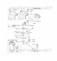 FILTRE &Agrave; AIR/POT D'&Egrave;CHAPPEMENT pour Kawasaki FS MOTORS