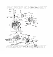 CULASSE/CARTER MOTEUR pour Kawasaki FS MOTORS