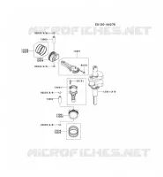 PISTON/VILEBREQUIN pour Kawasaki FS MOTORS