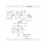 FILTRE &Agrave; AIR/POT D'&Egrave;CHAPPEMENT pour Kawasaki FS MOTORS