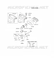 FILTRE &Agrave; AIR/POT D'&Egrave;CHAPPEMENT pour Kawasaki FS MOTORS