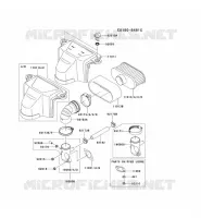 FILTRE &Agrave; AIR/POT D'&Egrave;CHAPPEMENT pour Kawasaki FS MOTORS