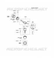 PISTON/VILEBREQUIN pour Kawasaki FS MOTORS