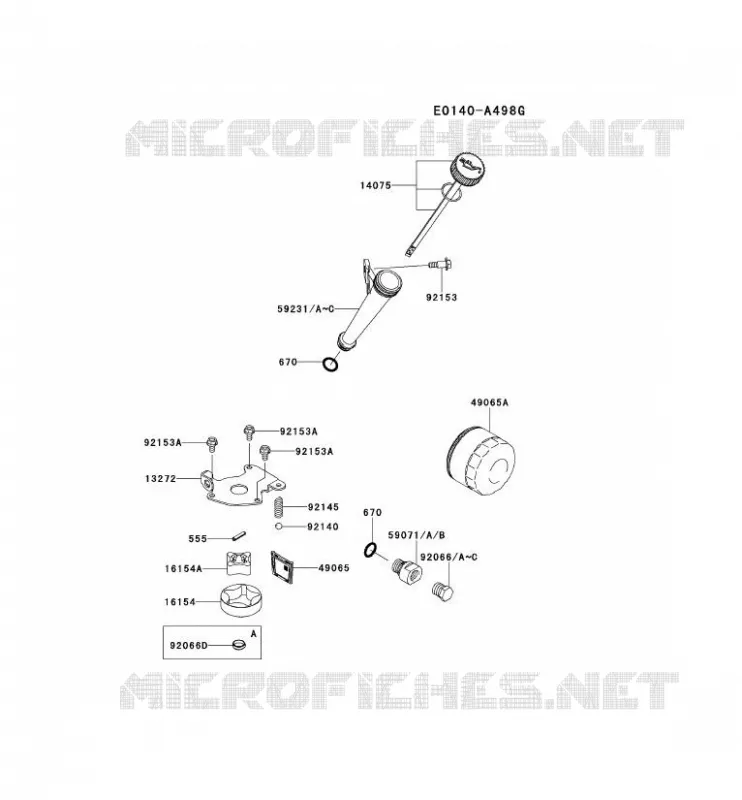 KIT DE GRAISSAGE Kawasaki Petits Moteurs FS FS600V FS MOTORS  FS600V-CS07