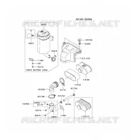 FILTRE &Agrave; AIR/POT D'&Egrave;CHAPPEMENT pour Kawasaki FS MOTORS