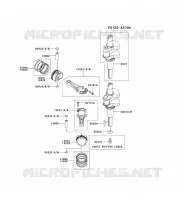 PISTON/VILEBREQUIN pour Kawasaki FS MOTORS