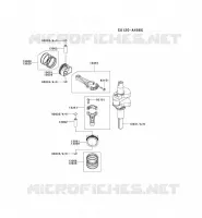 PISTON/VILEBREQUIN pour Kawasaki FS MOTORS