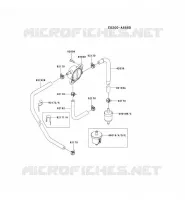 RESERVOIR CARBURANT/ROBINET pour Kawasaki FS MOTORS