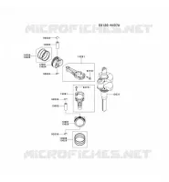 PISTON/VILEBREQUIN pour Kawasaki FS MOTORS