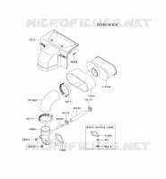 FILTRE &Agrave; AIR/POT D'&Egrave;CHAPPEMENT pour Kawasaki FS MOTORS