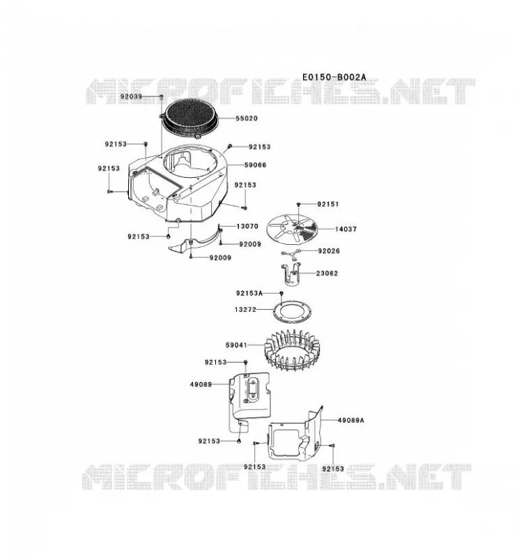 REFROIDISSEMENT Kawasaki Petits Moteurs FS FS730V FS MOTORS  FS730V-AS05