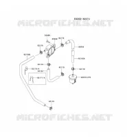RESERVOIR CARBURANT/ROBINET pour Kawasaki FS MOTORS