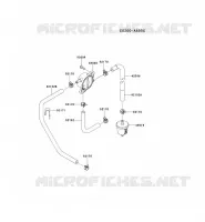 RESERVOIR CARBURANT/ROBINET pour Kawasaki FX MOTORS