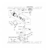 FILTRE &Agrave; AIR/POT D'&Egrave;CHAPPEMENT pour Kawasaki FX MOTORS