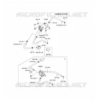 RESERVOIR CARBURANT/ROBINET pour Kawasaki FX MOTORS