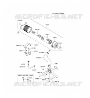 FILTRE &Agrave; AIR/POT D'&Egrave;CHAPPEMENT pour Kawasaki FX MOTORS