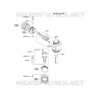PISTON/VILEBREQUIN pour Kawasaki FX MOTORS