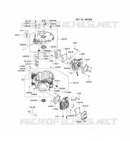 CULASSE/CARTER MOTEUR pour Kawasaki FX MOTORS