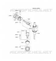 PISTON/VILEBREQUIN pour Kawasaki FX MOTORS