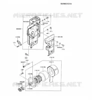 FILTRE &Agrave; AIR/POT D'&Egrave;CHAPPEMENT pour Kawasaki FZ MOTORS