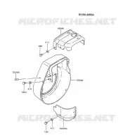 REFROIDISSEMENT pour Kawasaki FZ MOTORS