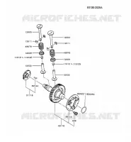 SOUPAPE/ARBRE A CAME pour Kawasaki FZ MOTORS
