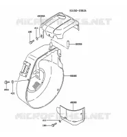 REFROIDISSEMENT pour Kawasaki FZ MOTORS